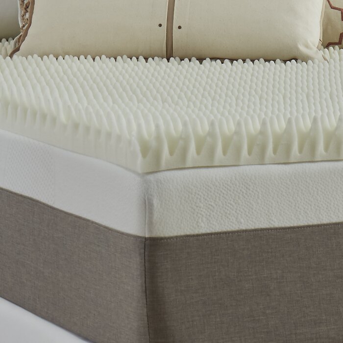 3" Memory Foam Mattress Topper, Queen