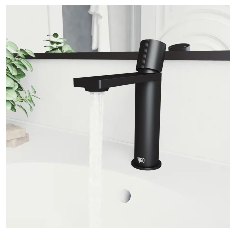 Halsey Single Handle Single Hole Bathroom Faucet