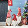 3 Piece Metal Christmas Gnome Yard Stake or Standing Decor or Wall Decor Set (no further discounts)