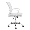 Zuna Mid-back Office Chair - White/White