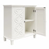 Branwen Double Door Accent Cabinet, White