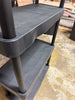 4 Tier Plastic Shelf Unit Black - Brightroom™: Utility Storage Shelves, 55.8