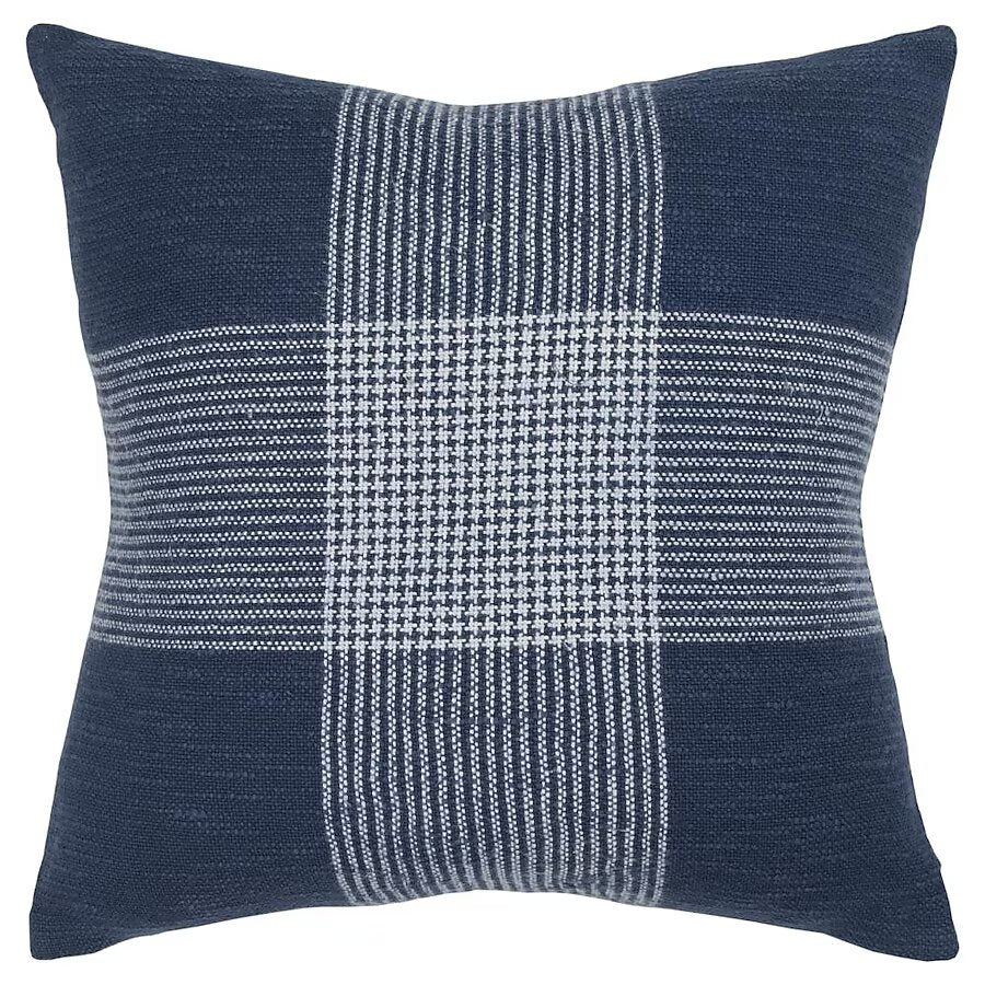 ndigo/White Indoor Decorative Pillow, final cut