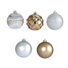 Silver 40 Piece Christmas Tree Ornament Set Ball (no further discounts)