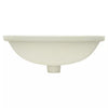 Avalon Rectangular Porcelain Undermount Bathroom Sink - White