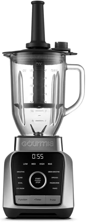 Digital Kitchen Blender & Food Processor with 8 Blend Programs