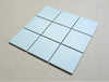 Square Baby Blue Light Blue Porcelain (Matt Finish) Floor & Wall Tile Mosaic Tile (1 Box (11 Sheets)