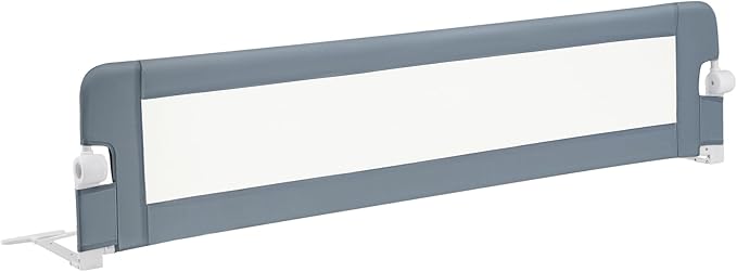 Bed Rails for Toddlers, Extra Long, Swing Down Safety Bed Guard for Convertible Crib