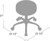 Be Well Medical Spa Stool in Beige