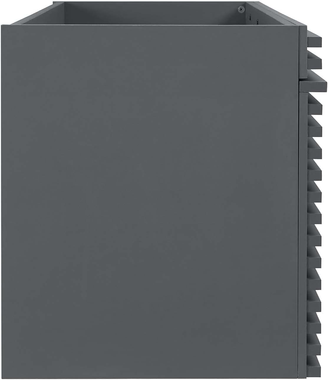 Double Sink Compatible (Not Included) Bathroom Vanity Cabinet in Gray