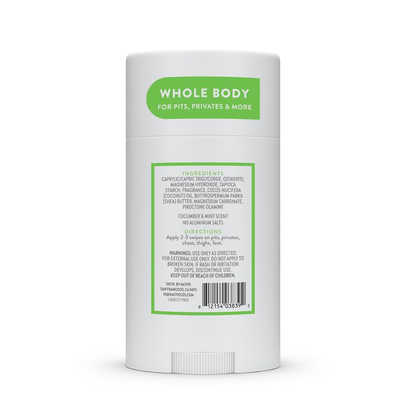 Native Whole Body Deodorant Stick, Final Cut
