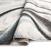 Boho Odette 3 X 5 (ft) Gray Indoor Abstract Mid-century Modern Spot Clean Only Area Rug