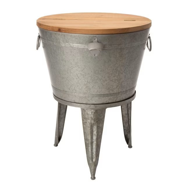 8-Gallon Multi Galvanized Iron Ice Bucket