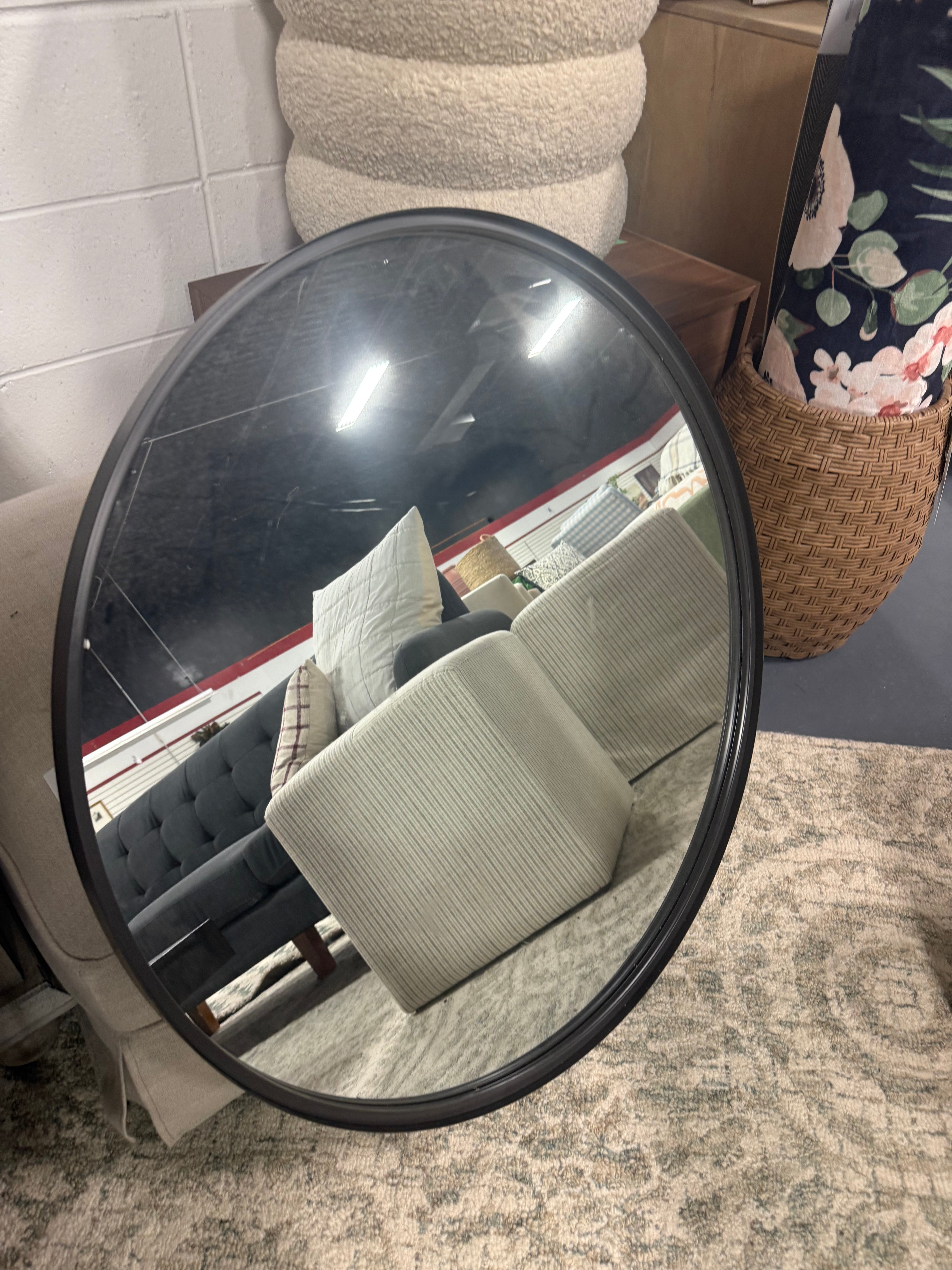 34" Round Decorative Wall Mirror - Threshold™ designed with Studio McGee SHOWROOM ITEM