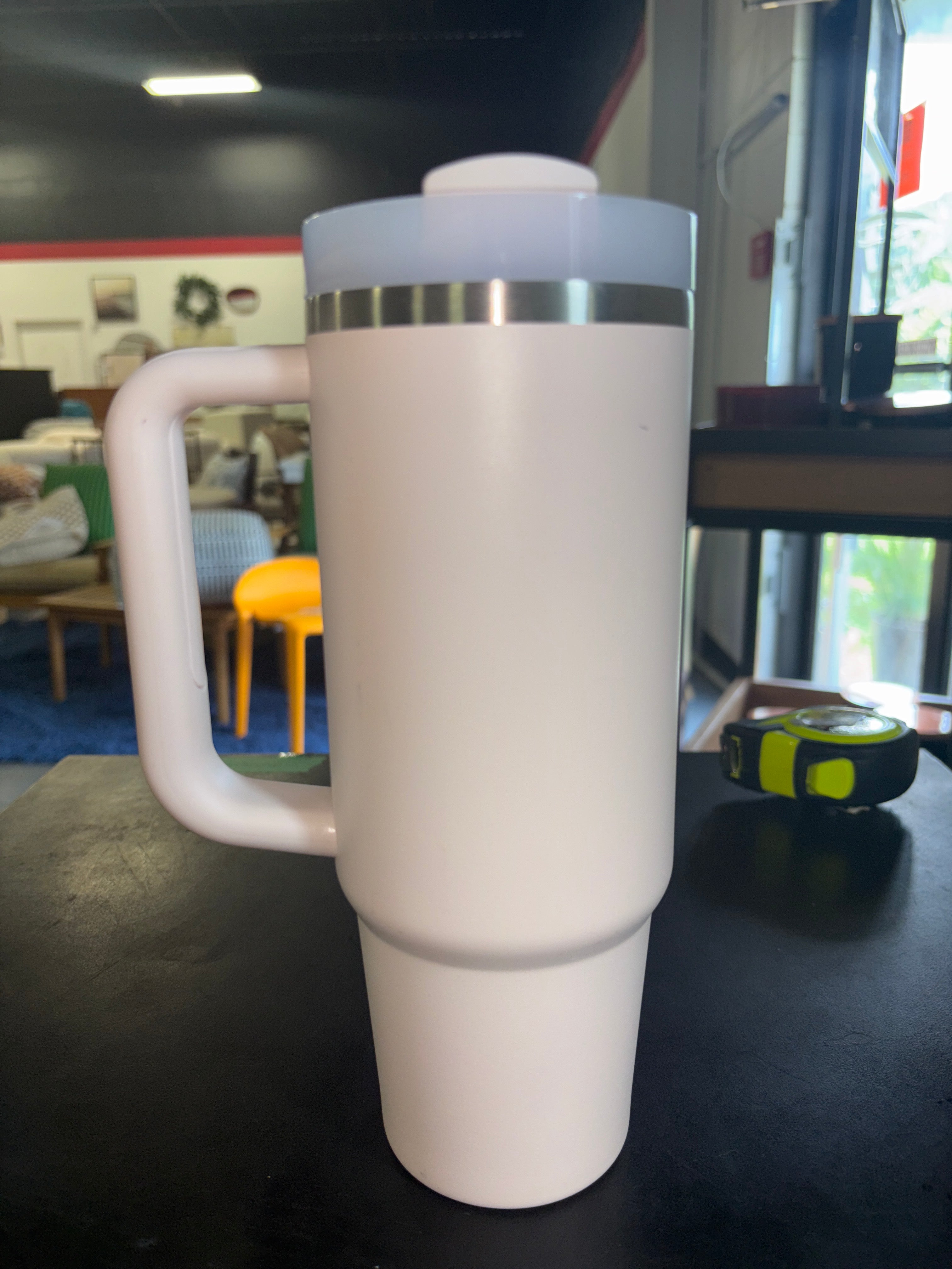 (No Straw) Stanley 30 oz Stainless Steel H2.0 Flowstate Quencher Tumbler SHOWROOM ITEM