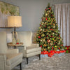 6.5-ft Carolina Pine Pre-lit Artificial Tree Artificial Christmas Tree