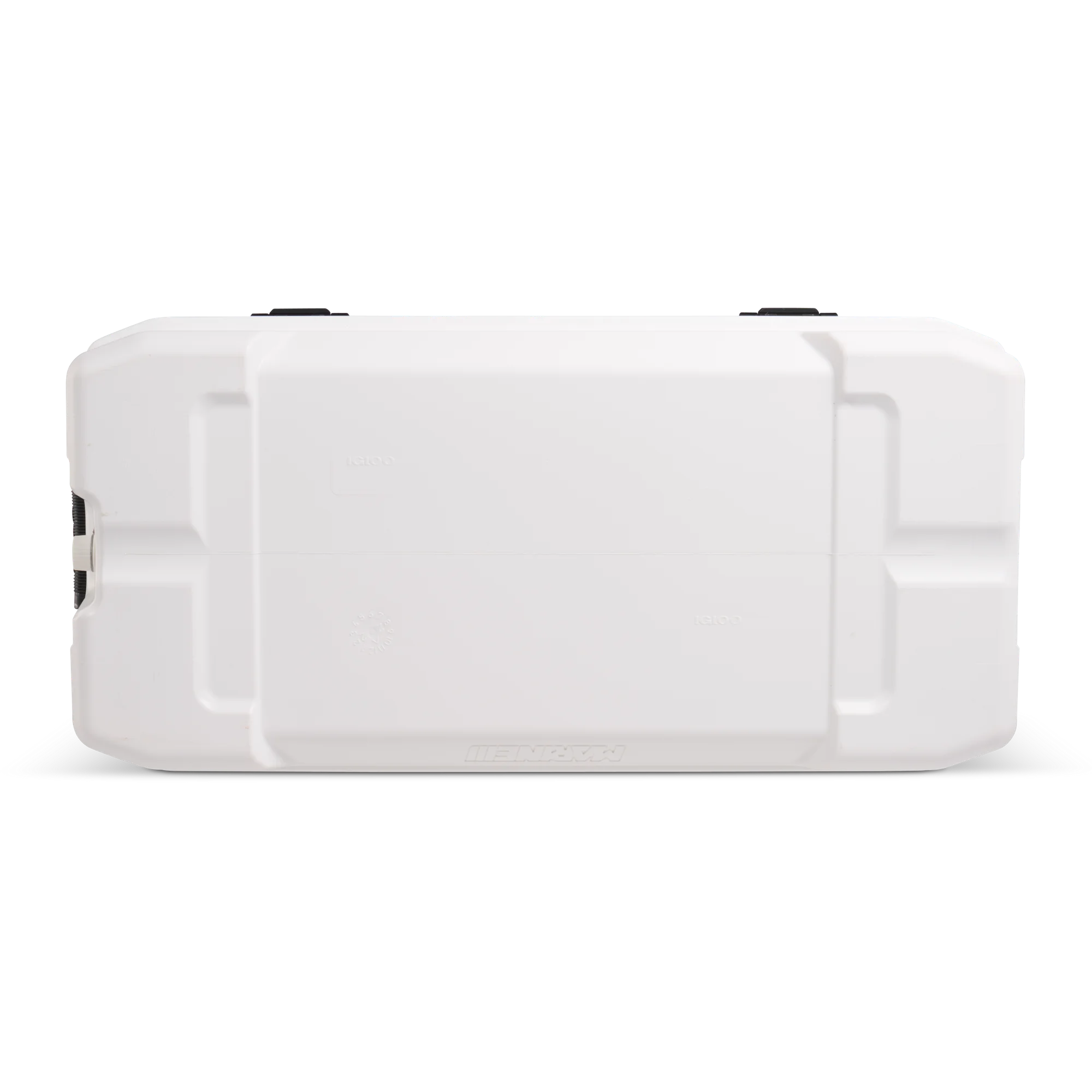 Latitude Marine Ultra Hard-Sided Cooler, White and Moonscape Gray
