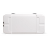 Latitude Marine Ultra Hard-Sided Cooler, White and Moonscape Gray