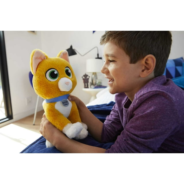 Sox Plush with Sound, Robot Cat Soft Doll Inspired by Character