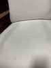 Boucle Upholstered Accent Arm Chair with Brass Details SHOWROOM ITEM