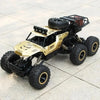 Metal Car Large 6 Wheel 4WD RC Truck Oversized RC Car Metal Alloy Body Remote Control Offroad 4x4 Vehicles Electric Toys