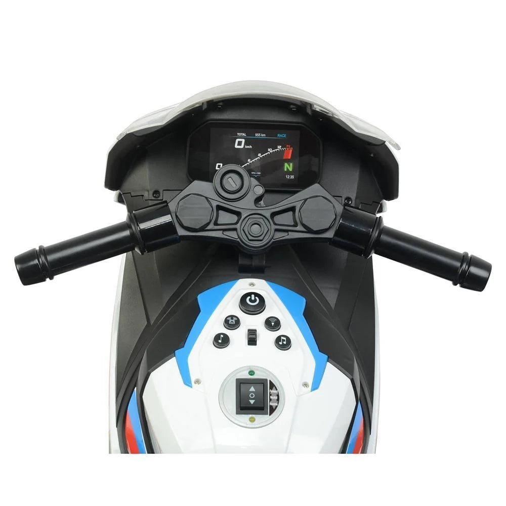Best Ride on Cars 12V BMW Motorcycle Powered Ride-On - White