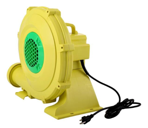 Air Blower Pump Fan for Inflatable Bounce Castle Yellow and Green