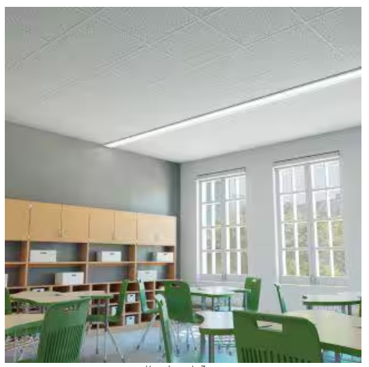 Radar Basic White Square Edge Lay-In Ceiling Tile, Case of 16