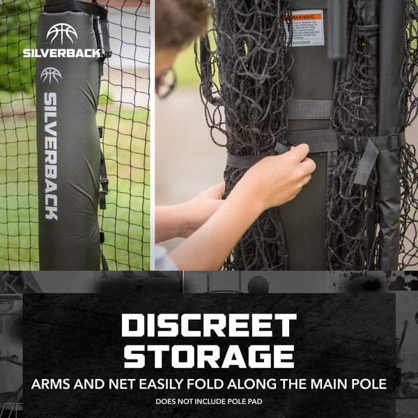 Goalrilla Basketball Silverback Yard Guard