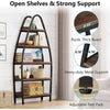 5-Tier Bookshelf, Tall Bookcase Display Shelf Unit for Living Room