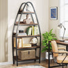 5-Tier Bookshelf, Tall Bookcase Display Shelf Unit for Living Room