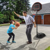 5.5 to 7.5 FT Adjustable Portable Basketball Hoop System
