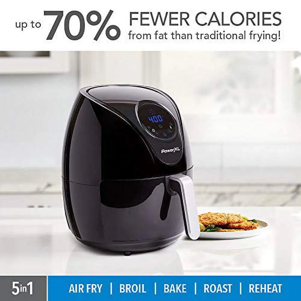 Air Fryer Maxx Classic, Nonstick, Black