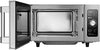 Countertop Commercial Microwave Oven with Dial, Stainless Steel