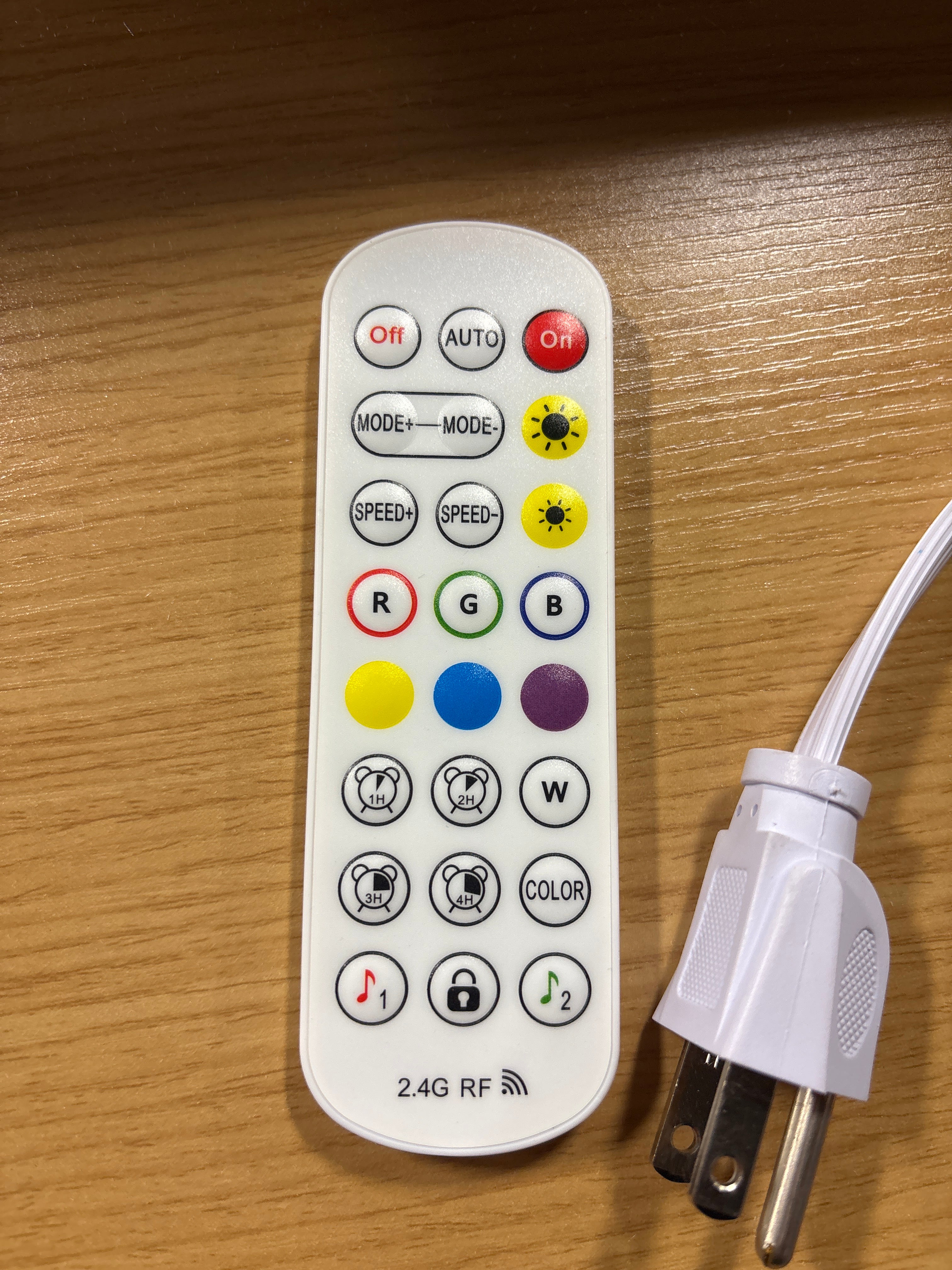 Electric Height Adjustable Standing Desk - White/Natural SHOWROOM ITEM