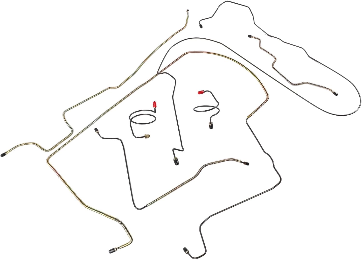 Complete Power Brake Line Kit Replacement for 1987-1995 Jeep Wrangler