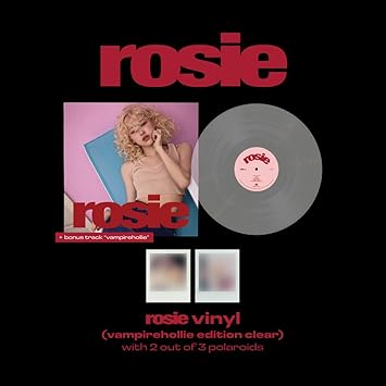 ROSE - FIRST STUDIO ALBUM ROSIE VAMPIREHOLLIE EDITION CLEAR