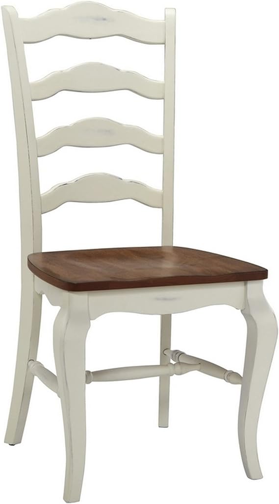 French Countryside Rubbed White Oak Dining Chair