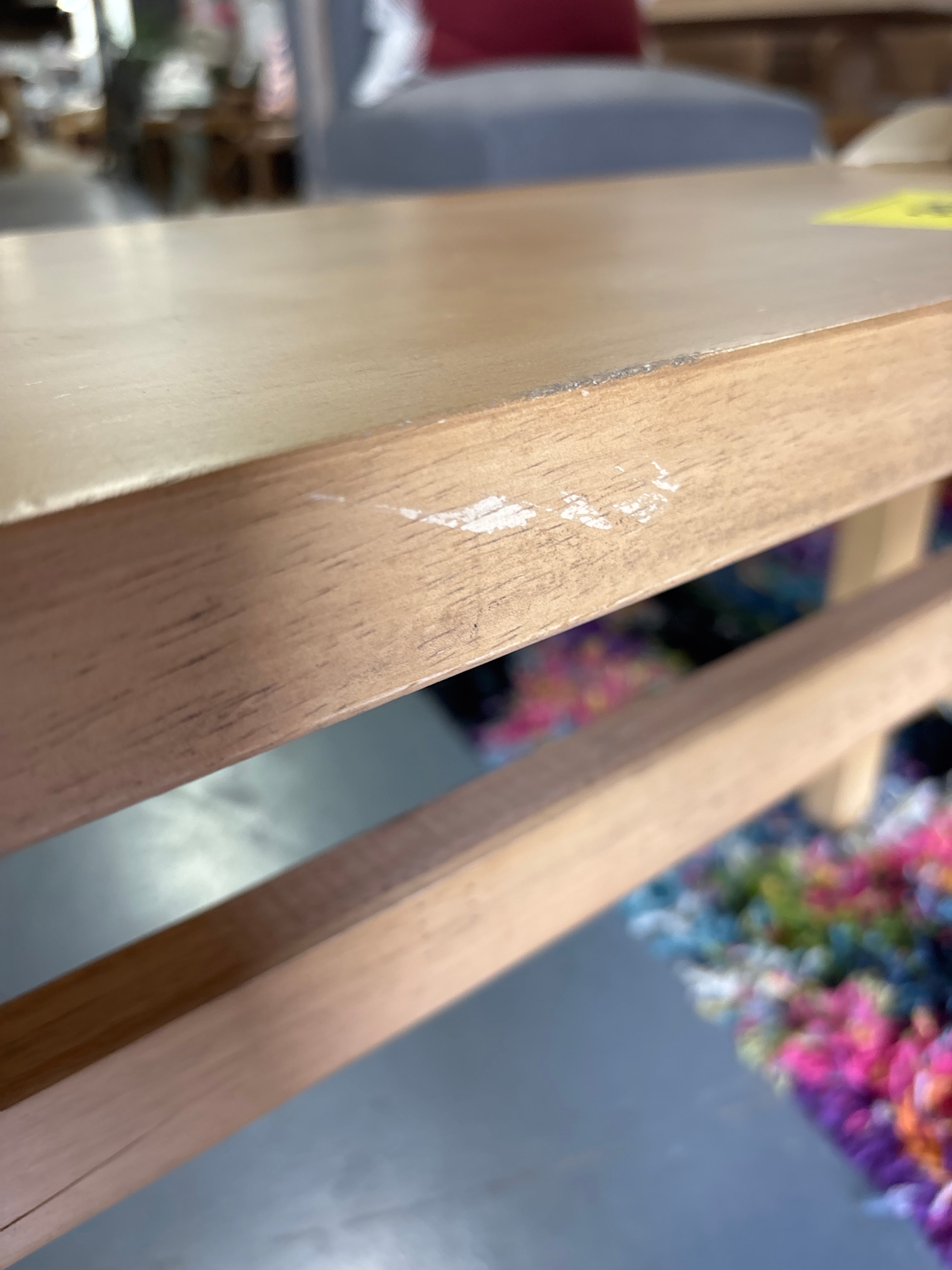 Thatcher Wood Bench - Natural SHOWROOM ITEM