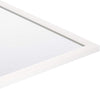 Rectangular Wall Mount Mirror, Standard Trim, White