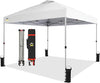 Pop Up Canopy - Beach Tent with One Push Setup - Easy Outdoor Sun Shade