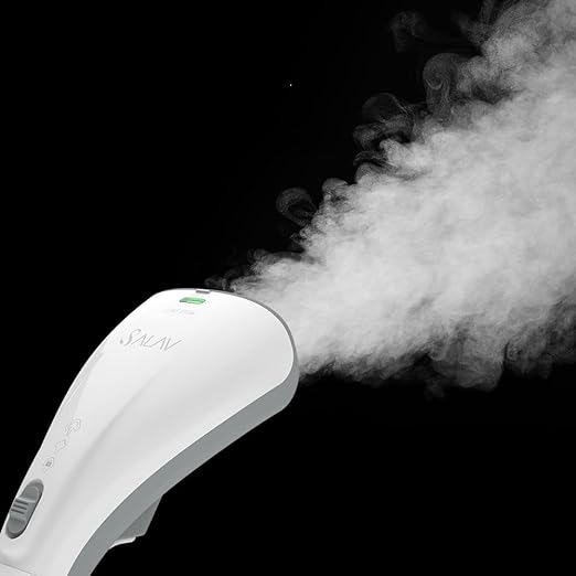 1000W Quick Steam Hand Held Garment Steamer with Dual Steam Settings and No-Drip System (Gray)