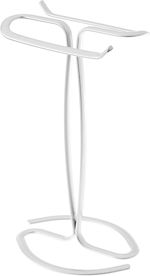 Axis Fingertip Holder, Hand Rack for 2 Towels, Satin