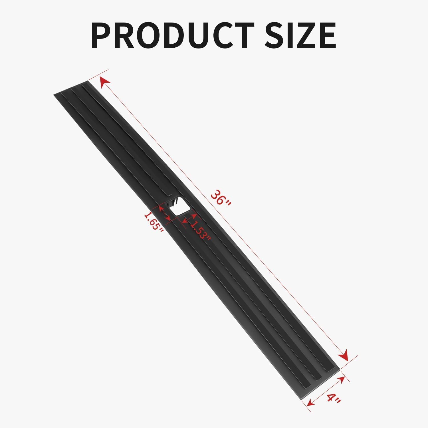 Tailgate Molding Trim Compatible with Ford F150