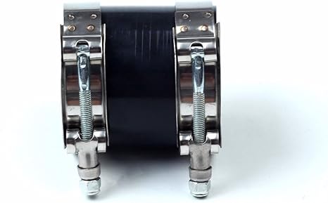 10Pcs Stainless Steel T-Bolt Hose Clamp, Turbo Intake Intercooler T Bolt Clamp