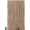 Kai Coastal Minimalist Rattan LED Table Lamp Modern Contemporary Bedside Desk Nightstand Lamp, Brown