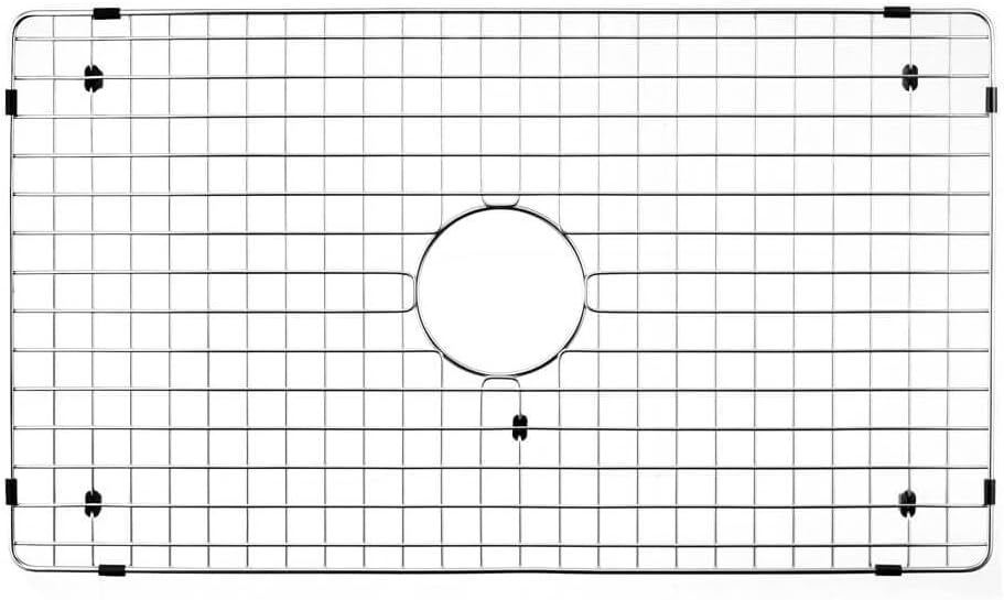 Stainless Steel Bottom Grid - Helps Reduce Noise and Protects Sink Sur ...