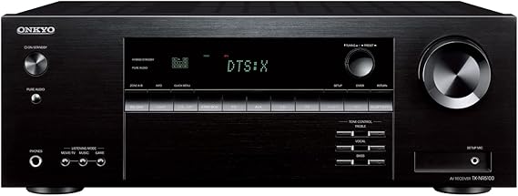 7.2-Channel AV Receiver - 150 Watts Per Channel, HDMI 2.1 with 8K, Works