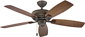 52 in. Indoor/Outdoor Metallic Matte Bronze Ceiling Fan Pull Chain