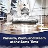 CrossWave HydroSteam Wet Dry Vac, Multi-Purpose Vacuum, Wash, and Steam, Sanitize Formula Included, Multicolor, Upright